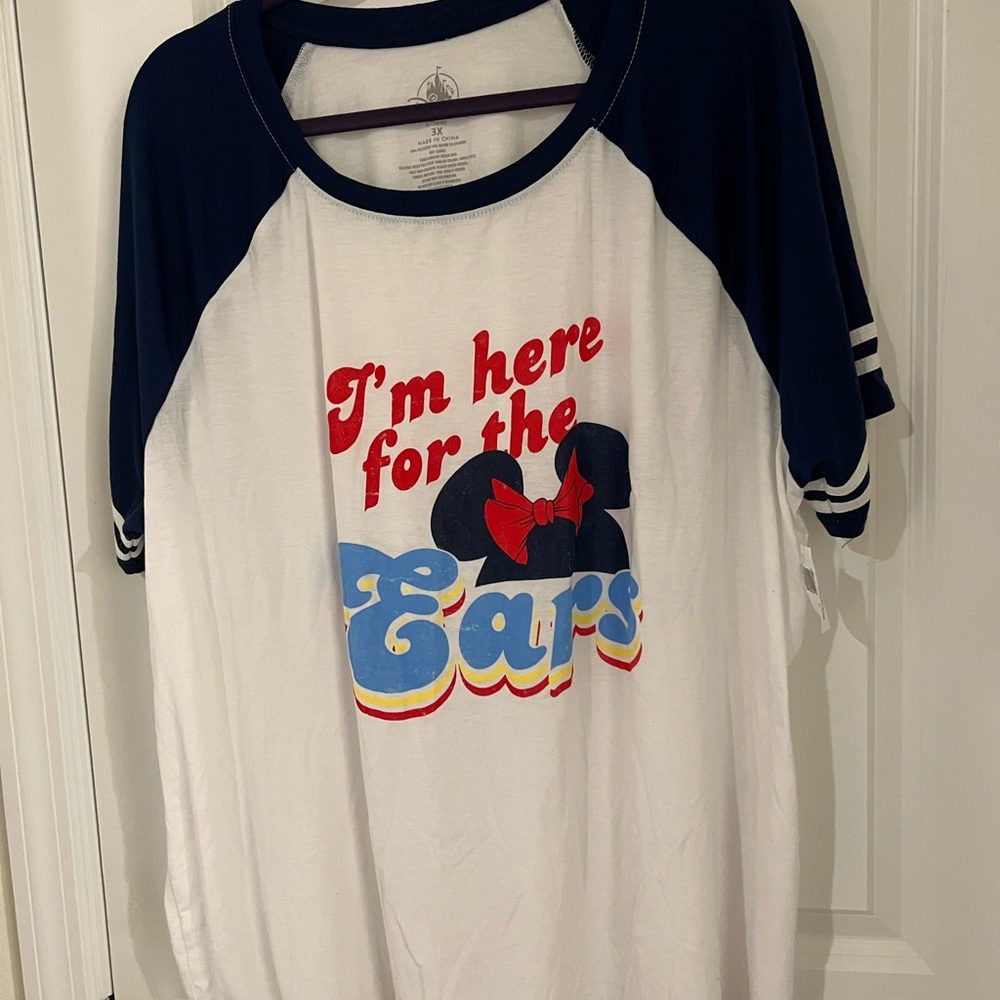 Disney Parks I’m Here for the Ears Women’s Shirt